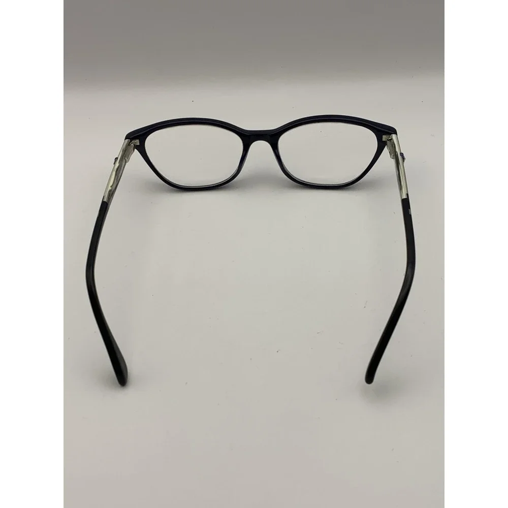 Karen Kane Moonstone Eyeglasses 51-16-135 Navy Cat Eye Womens Frame Only